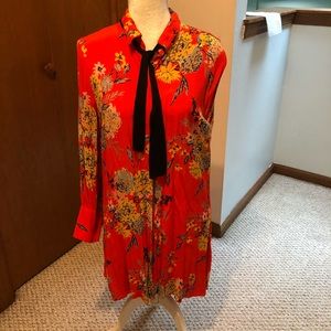 Zara Womans Blouse Dress size XL